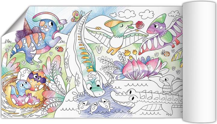 Immagine prodotto Dodo Poster da colorare con i dinosauri