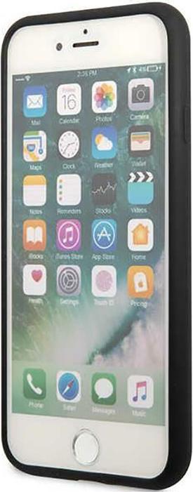 Actual product image Karl Lagerfeld KLHCI8SNIKBCK iPhone 7/8/ SE 2020/2022 hardcase black/black Silicone Ikonik (Apple iPhone SE (2nd Gen), Apple iPhone 7, Apple iPhone SE (3rd Gen))