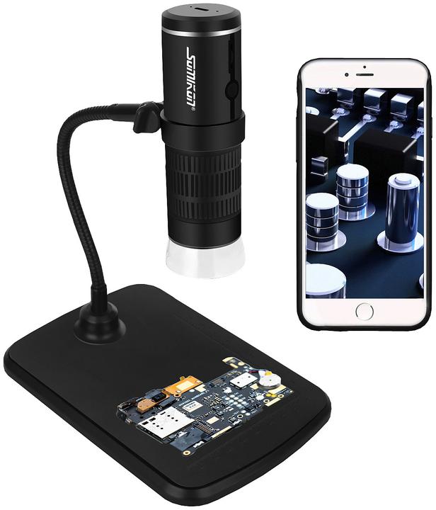 Produktbild Somikon WLAN-Full-HD-Mikroskop