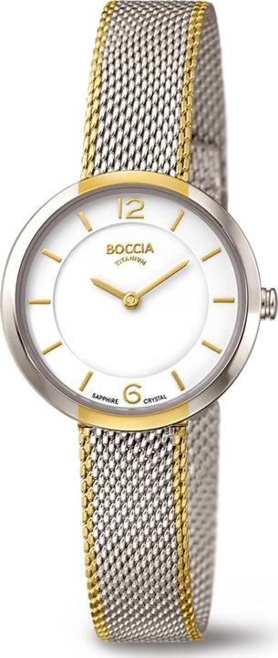 Boccia 3266-06 Damenuhr Titanium 28mm 5ATM (Analoguhr, 28 mm)