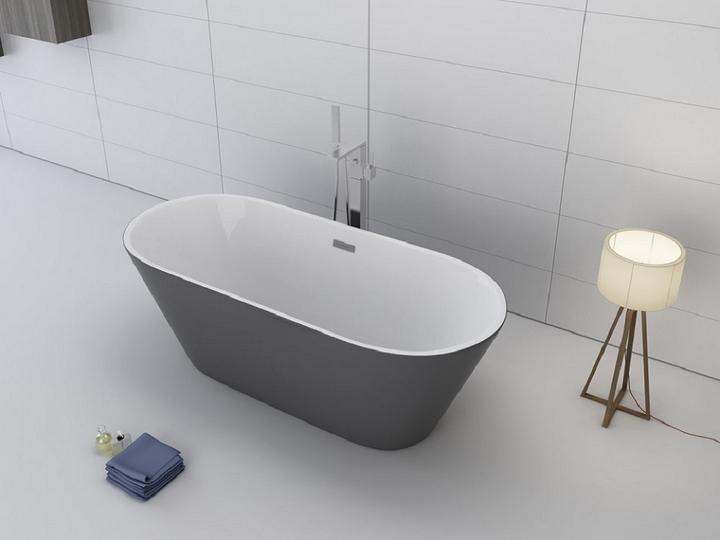 Image du produit Jet-Line Baignoire LAUSANNE II grise (170 cm, 80 cm)