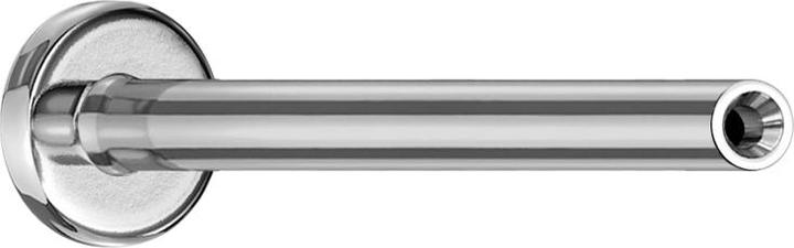 Star Piercing Micro Threadless Labret-Stab silber (ohne Messing, Titan G23)