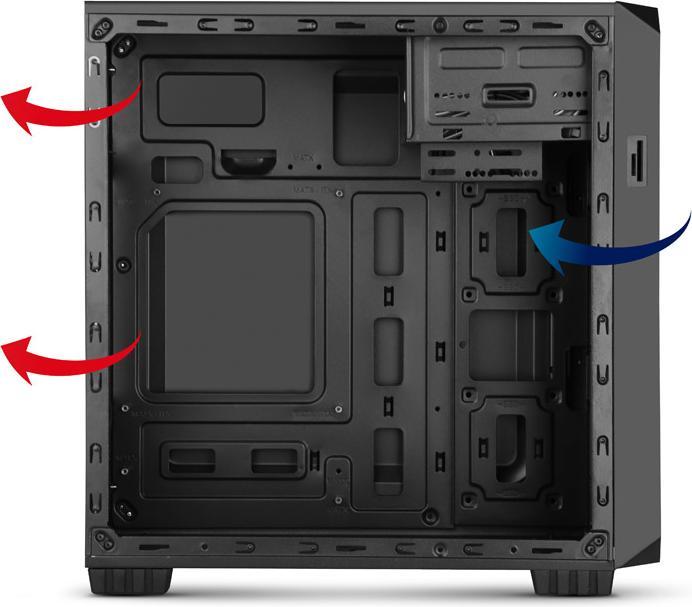 Image du produit Nox Xtreme Mini tour Coolbay MX2 (mATX)