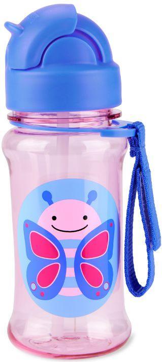 Actual product image Skiphop Zoo Tritan Trinkflasche Schmetterling