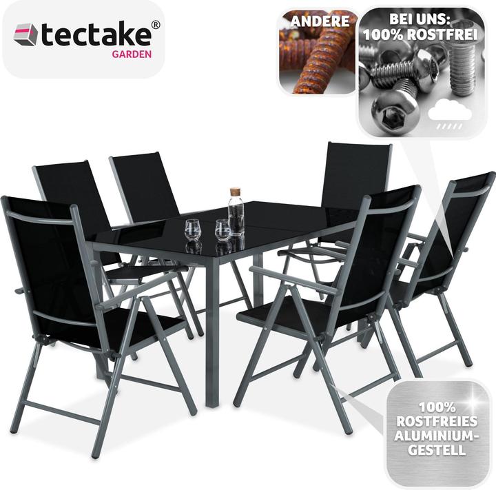 Image du produit tectake Salon de Jardin (150 cm)