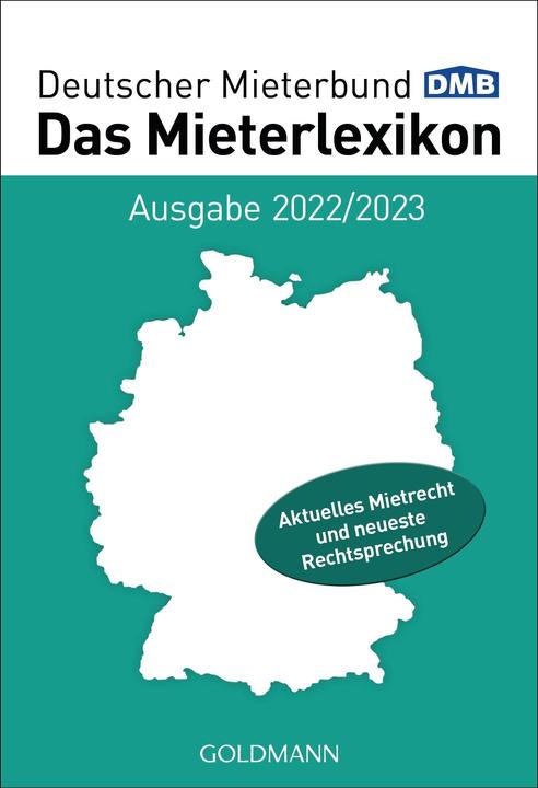 Image du produit Das Mieterlexikon - Ausgabe 2022/2023 (Allemand, Deutscher Mieterbund Verlag GmbH (Association allemande des locataires), 2022)