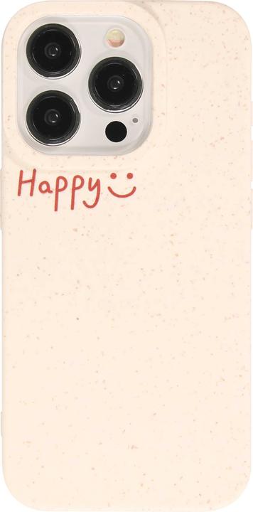 Actual product image PhoneLook Cover Gel rubber spotted Happy vanilla (Apple iPhone 14 Pro Max)