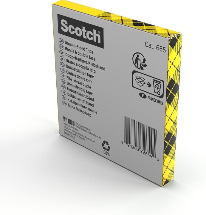 Produktbild Scotch Doppelseitiges Klebeband (12 mm)