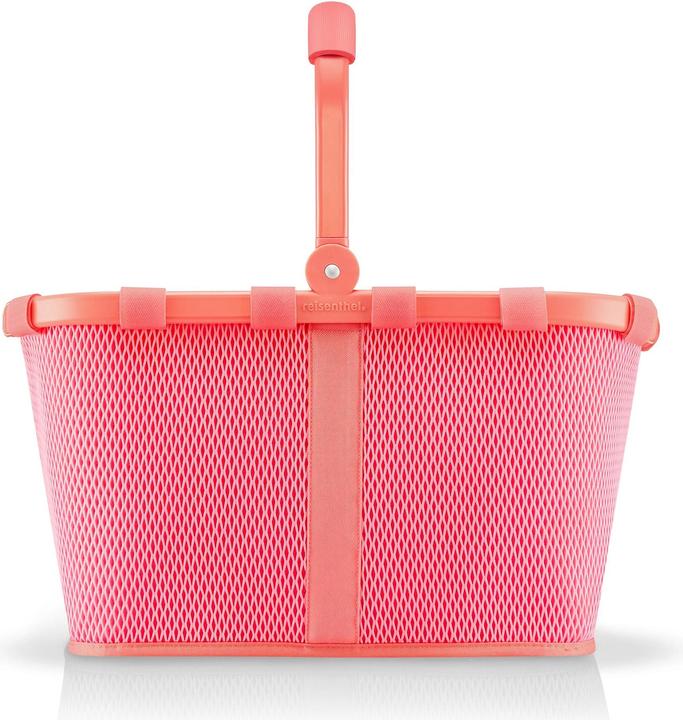 Actual product image reisenthel Einkaufskorb Carrybag Frame Mesh Coral