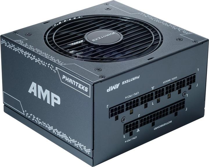 Phanteks AMP v2 80 PLUS Gold power supply, modular, PCIe 5.0 - 1000 Watt, black (1000 W)