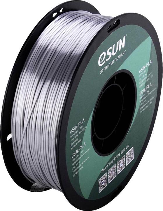 Image du produit eSUN eSilk-PLA (PLA, 1.75 mm, 1000 g, Argent)