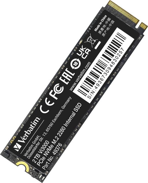 Image du produit Verbatim Vi3000 (2000 Go, M.2 2280)