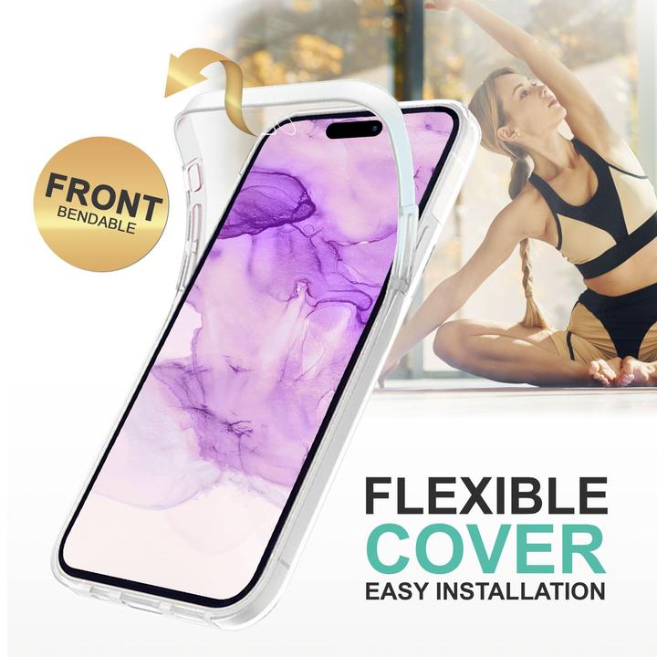 Actual product image Nalia Clear 360 degree cover (Apple iPhone 14 Pro Max)