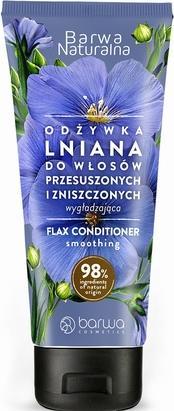Barwa Color: Natural Linen Strengthening Conditioner For Weak And Brittle Hair 200Ml (200 ml)