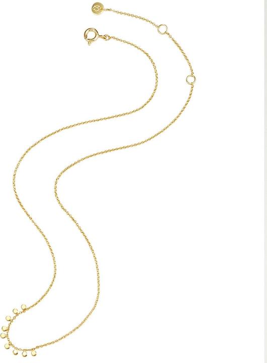 Produktbild Glanzstücke München Damen Sterling Silber gelbgold 38,0 cm Basiskette + 5,0 cm Verlängerung - 30292 (Sterling Silber, 38 - 43 cm)