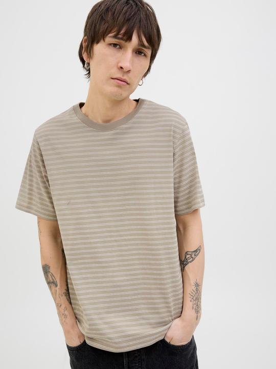 Produktbild Jack & Jones Gestreift Rundhalsausschnitt T-shirt T-shirt (L)