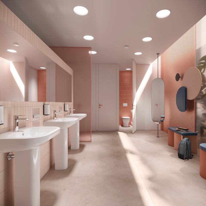 Produktbild Duravit D-Code Waschtisch, mit Hahnloch, mit Überlauf, 600x460x165mm, Weiss Hochglanz (460 mm, 600 mm)
