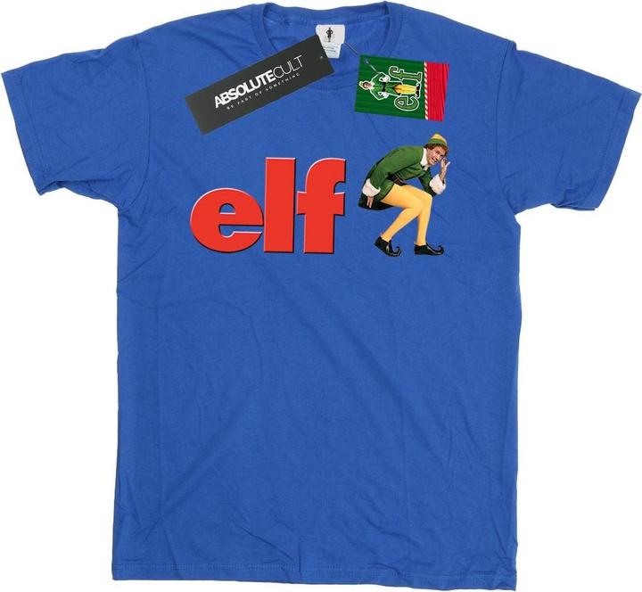Actual product image Elf Mens Crouching Logo T-Shirt (XXL)
