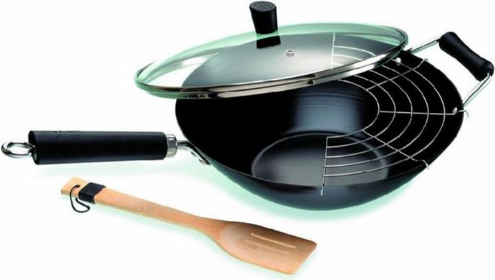 Produktbild Ken Hom Performance Wok (31.90 cm, Wok Pfanne, Stahl, Eisen)