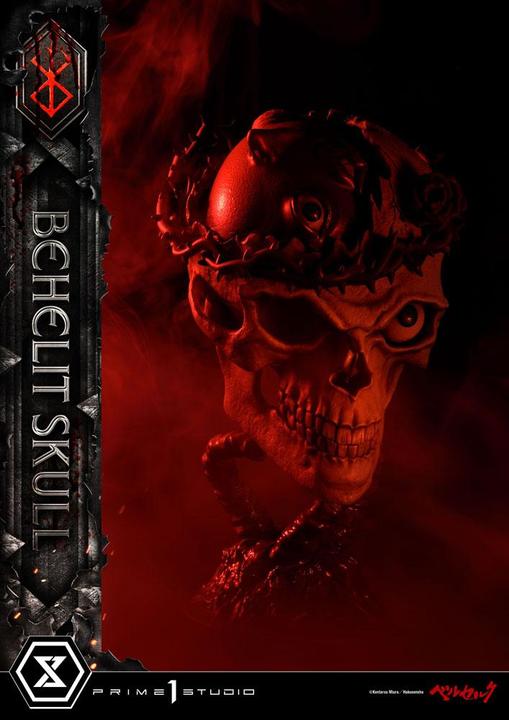 Actual product image Prime 1 Studio Berserk statuette 1/1 Life Scale Behelit Skull 20 cm