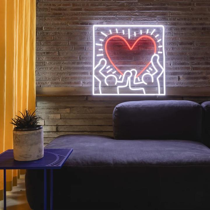 Image du produit YellowPop Keith Haring Coeur rayonnant (244 lm)
