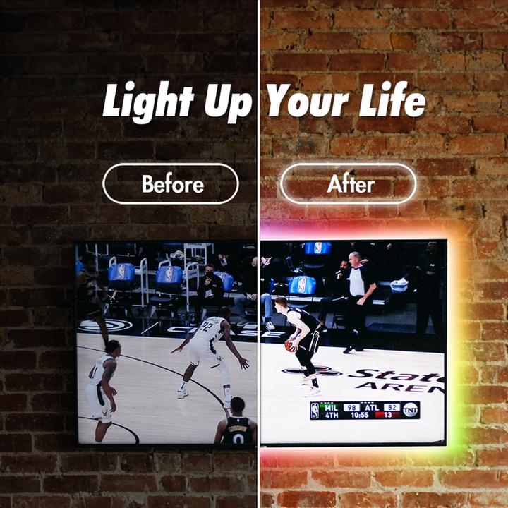 Produktbild LogiLink Wi-Fi Smart RGB+W-LED-Band, selbstklebend, Tuya kompatibel, 5 m (Tageslicht, 500 cm, Indoor)