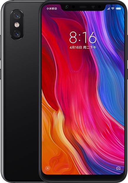 Image du produit Xiaomi Mi 8 (64 Go, Noir, 6.21", Double SIM, 12 Mpx, 4G)