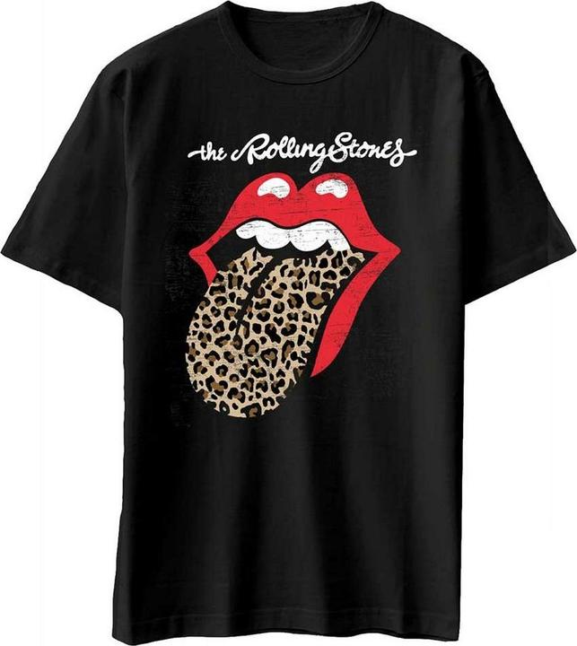 Image du produit The Rolling Stones T-shirt unisexe adulte Leopard Tongue Cotton (XXL)