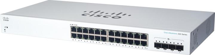 Image du produit Cisco Switch CBS220-24T-4X 28 Port (28 Ports)