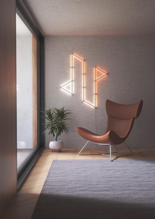 Actual product image Nanoleaf Lines (RGBW, 252 cm, Indoor)