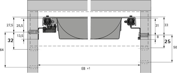 Produktbild Hettich Teilauszug QUADRO 12 (1 Stk.)