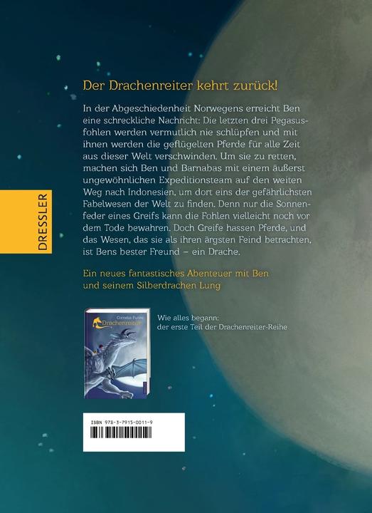 Produktbild Drachenreiter -Die Feder eines Greifs (Deutsch, Cornelia Funke, 2016)