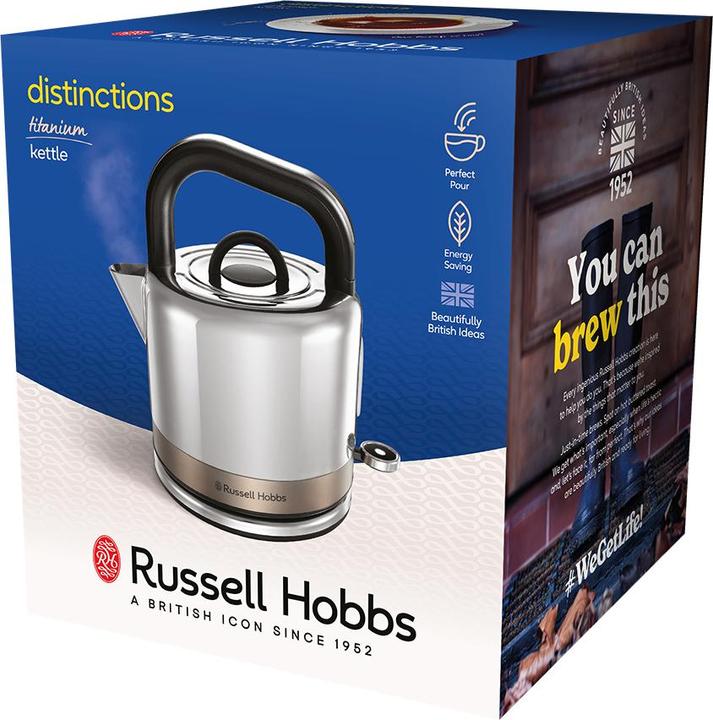 Immagine prodotto Russell Hobbs 26422-70 Bollitore Distinctions in titanio (1.50 l)