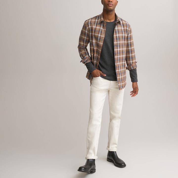 Actual product image La Redoute Collections Shirt with round neckline (XXL)