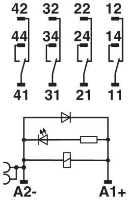 Produktbild Phoenix Contact Relaisbaustein Relaismodul RIF 2 RPT