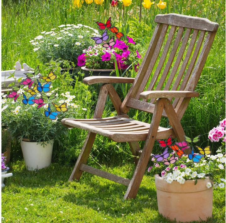 Productafbeelding Relaxdays 72x Gartendeko-Schmetterling