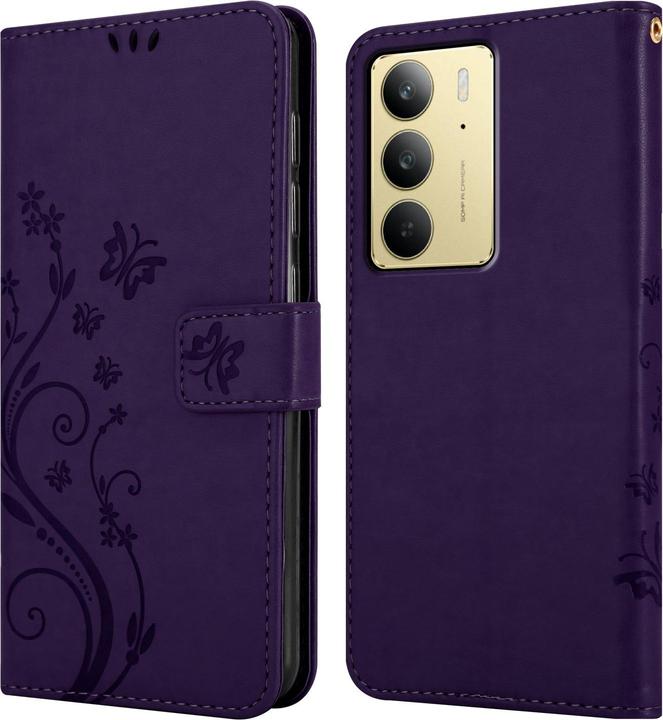 Immagine prodotto Cadorabo Custodia per Realme C75 Flower Book (Siemens CC75)