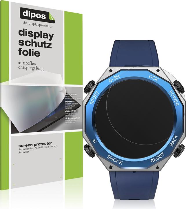 Produktbild Dipos Schutzfolie Matt für Rogbid Tank M1 Smartwatch