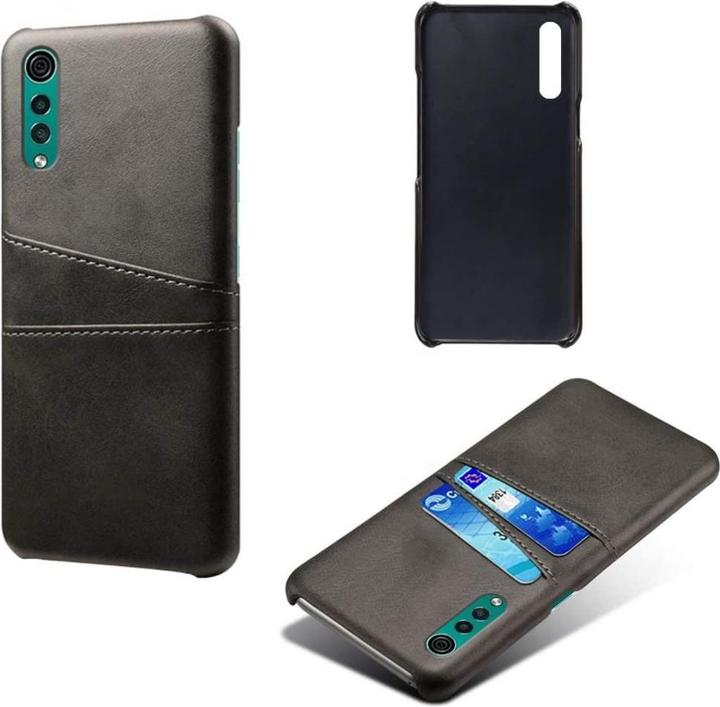 Actual product image Screenguard LG Velvet CardCaddy Leather Backcase with Card Pockets (LG Velvet)