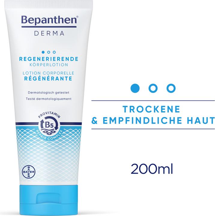 Immagine prodotto Bepanthen Derma Regenerating Body Lotion (Crema corpo, 200 ml)