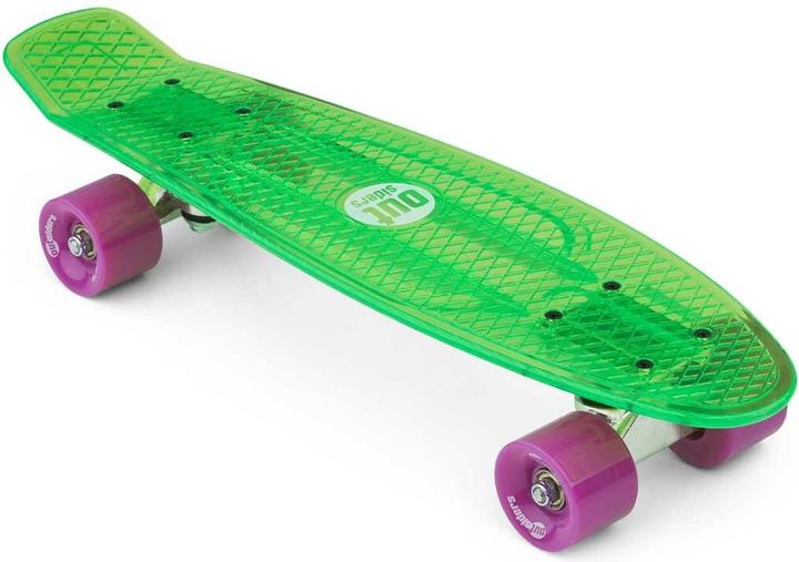Immagine prodotto Outsiders - Skateboard retrò trasparente verde (2.36")