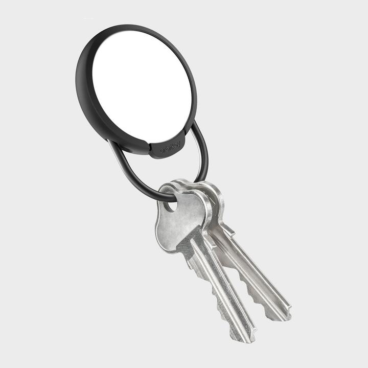 Actual product image Orbitkey Slim Case for AirTag with keyring, black
