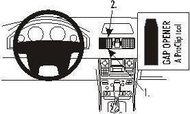 Actual product image Brodit 853171 Car mount Volvo XC90