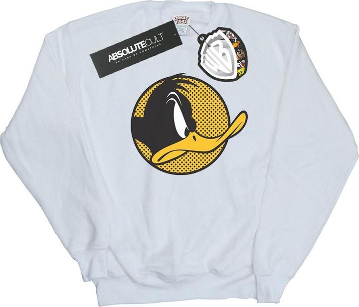 Immagine prodotto Looney Tunes Daffy Duck Dotted Profile Felpa Uomo (L)