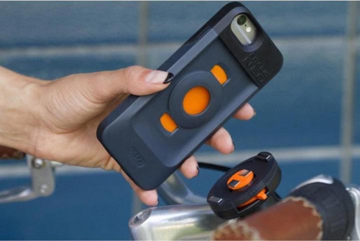 Produktbild Tigra fitclic Neo selbstsperrenden Magnetische Bike Wandbefestigung System mit Phone Case und Bike Strap M