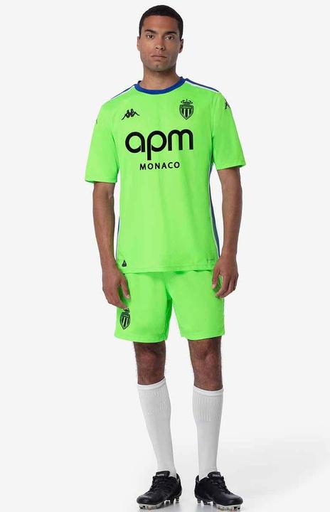Actual product image Kappa Goalkeeper shorts AS Monaco Kombat Ryder Pro 2024/25 (XXL)