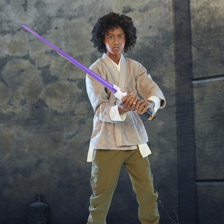 Actual product image Hasbro Lightsaber Forge Yoda Lightsaber