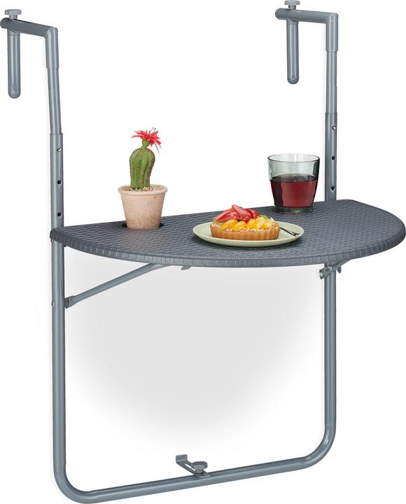 Produktbild Relaxdays Balkonhängetisch (59.50 cm)