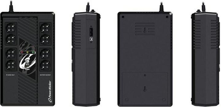 Actual product image Powerwalker UPS VI 1000 MS FR Line-Int (1000 VA, 600 W, Line-interactive UPS)