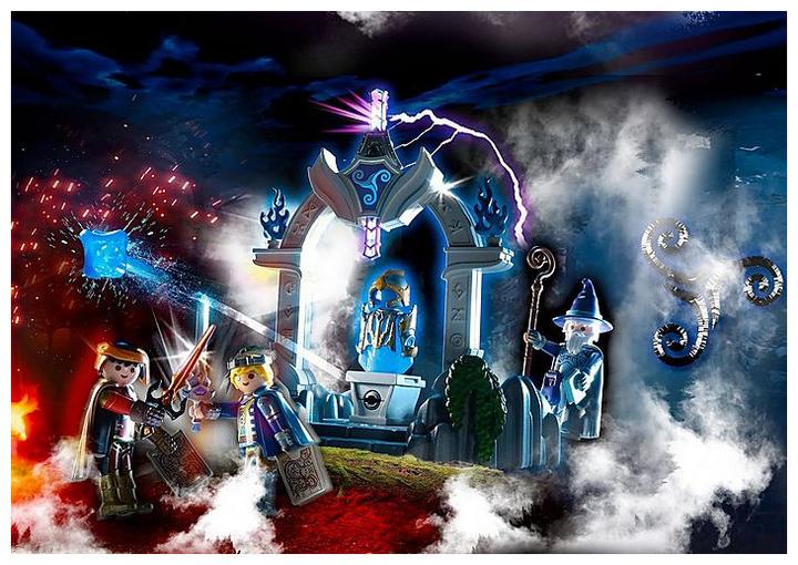 Actual product image Playmobil Shrine of magical armor (70223, Playmobil Novelmore)